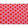 Tilda Stoffe Medium Dots rot Punktestoff