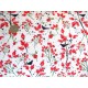 Baumwollstoff Hagebutten Vögel acufactum