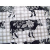 Patchworkstoff Kühe Floral Cow