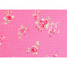 Stoff Rosen pink