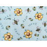 Patchworkstoff Bienen Nature`s Choir