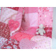 Krabbeldecke Babydecke mit Namen rosa