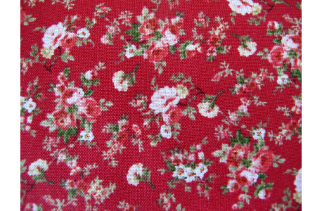 Rosenstoff American Beauty Patchworkstoff