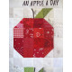 Mini-Quilt Äpfel Wandbehang