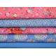 Tilda Stoffpaket Blumen rosa blau 75038