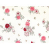 Blumenstoff Sugarberry rot rosa Patchworkstoff