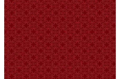 Stoff Ornamente rot Quiltstoff Modern Melody