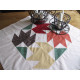 Tischdecke Patchwork Ahornblatt