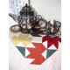 Tischdecke Patchwork Ahornblatt