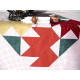 Tischdecke Patchwork Ahornblatt