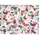 Weihnachtsstoffe Patchwork Jolly Good Stiefel
