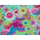 Patchworkstoff Blumen Kaffe Fassett