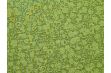 Quiltstoff Beeren grün Wiltshire Liberty Baumwolle Patchworkstoff