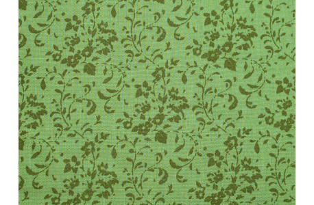 Patchworkstoff Blumen grün Laurelwood Baumwollstoff