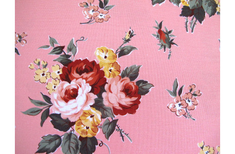 Fat Quarter Rosenstoff Blumenstoff