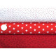 Stoffpaket Baumwolle rot weiß 73025