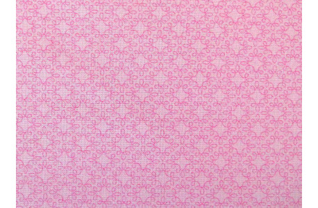 Fat Quarter Ornamente rosa