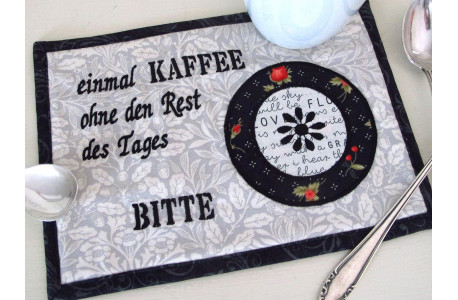 MugRug ein Tassenteppich 