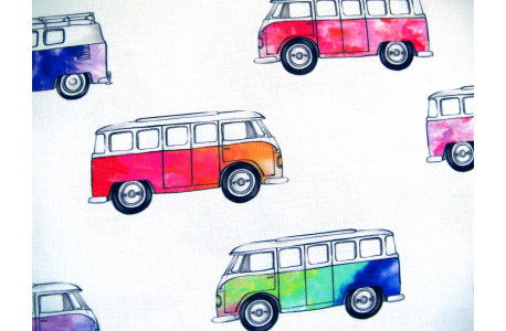 Fat Quarter VW Bus Michael Miller