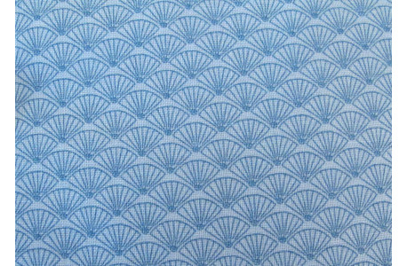 Fat Quarter Lynette Anderson Fächer blau