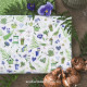 Stoffpaket Baumwolle Frühling Ostern Garten Stoffe Punkte acufactumblau grün 72048