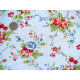 Rosenstoff Blumenstoff Baumwolle blau Sweet Liberty Patchworkstoff