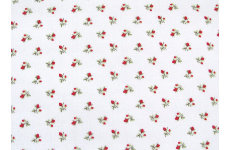 Baumwollstoff Blumenstoff Rosenstoff Sweet Liberty Patchworkstoff