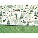 Patchwork Stoffpaket Frühling grün 72001
