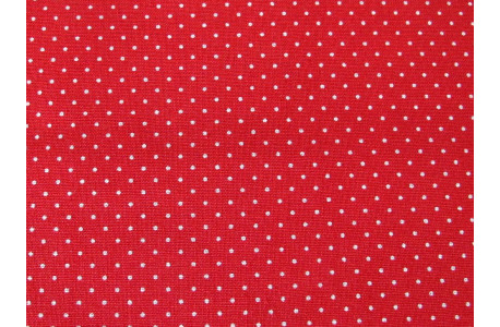 Stoff Punkte rot Baumwolle Westfalenstoff Capri Dots Tupfen Pünktchen