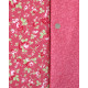 Patchwork Stoffpaket Rosen Baumwolle Blumen grün rosa 75015