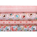 Patchwork Stoffpaket Kinderstoffe rosa 74049