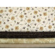 Patchwork Stoffpaket Baumwolle Blumen Text Schrift Bienen 74022