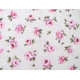 Canvas kleine Rosen Baumwolle Taschenstoff Kissenstoff Dekostoff Vorhangstoff