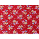 Tilda Stoff Blümchen rot Blumen Baumwolle Quiltstoff Creating Memories Patchworkstoff