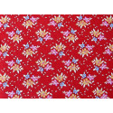 Tilda Stoff Blümchen rot Patchworkstoff
