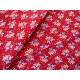 Tilda Stoff Blümchen rot Blumen Baumwolle Quiltstoff Creating Memories Patchworkstoff