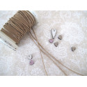 Gummikordel beige 1,2mm