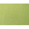 Patchworkstoff Kreuzchen Baumwolle Stoff Quilten grün Sophie
