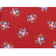 Fat Quarter Baumwolle Blumen Stoff Belle Isle Rosenstoff Minick Simpson Moda