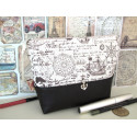 Kosmetiktasche Canvas maritim
