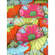Patchworkstoff Baumwolle Blumen Blätter Stoff Lotus Leaf Kaffe Fassett