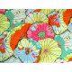 Patchworkstoff Baumwolle Blumen Blätter Stoff Lotus Leaf Kaffe Fassett