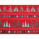 Patchworkstoff Baumwolle Stoff Christbaum Weihnachten Tannenbaum
