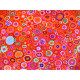 Patchworkstoff Kreise Baumwolle Stoff Punkte Kaffe Fassett