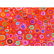 Patchworkstoff Kreise Baumwolle Stoff Punkte Kaffe Fassett
