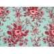 Rosenstoff Baumwolle Blumen Stoff Rue Floriane Patchworkstoff