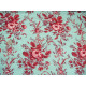 Rosenstoff Baumwolle Blumen Stoff Rue Floriane Patchworkstoff
