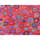 Patchworkstoff Baumwolle Punkte Stoff Kaffe Fassett Kreise rot