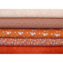 Patchwork Stoffpaket Herbst rost 75006