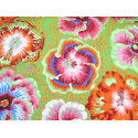 Patchworkstoff Hibiskus Kaffe Fassett